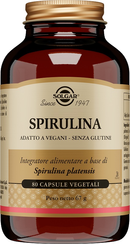 SPIRULINA 80 CAPSULE VEG - Pharmaleader