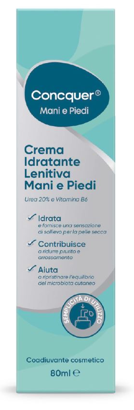 CONCQUER CREMA MANI/PIEDI 80 ML - Pharmaleader
