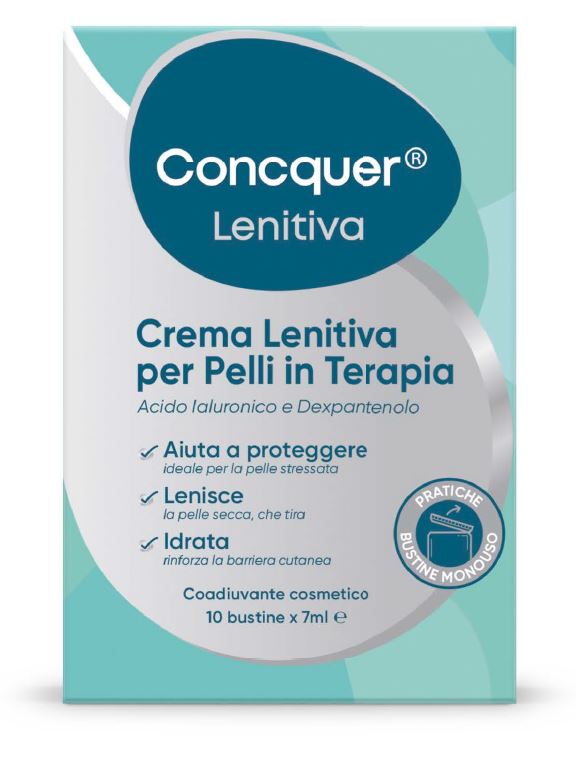 CONCQUER CREMA LENITIVA 10 BUSTINE DA 7 ML - Pharmaleader