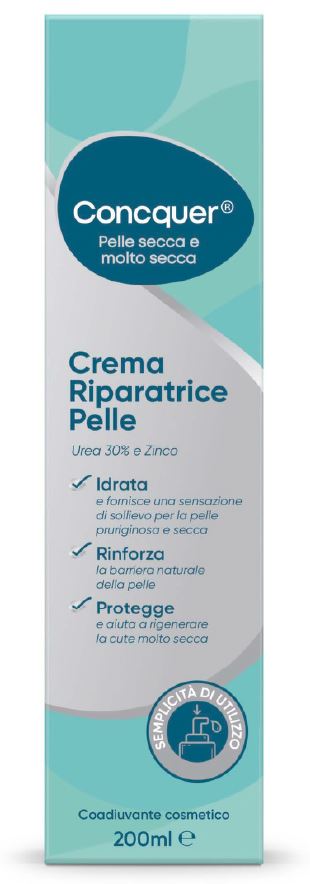 CONCQUER CREMA RIPARATRICE PELLE 200 ML - Pharmaleader