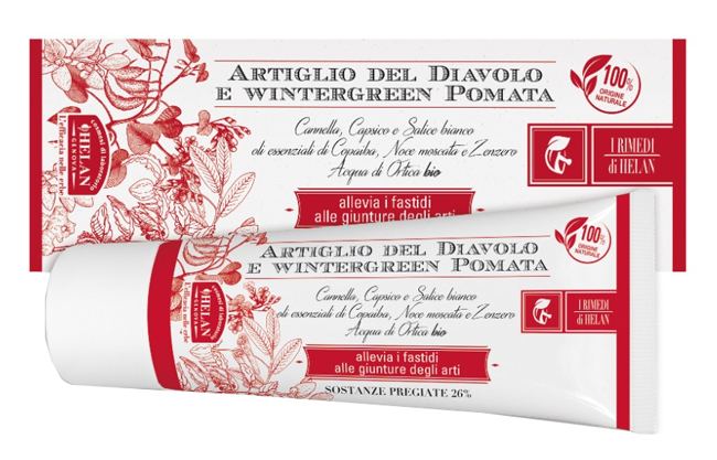 I RIMEDI DI HELAN ARTIGLIO DIAVOLO WINTERGREEN POMATA 75 ML - Pharmaleader