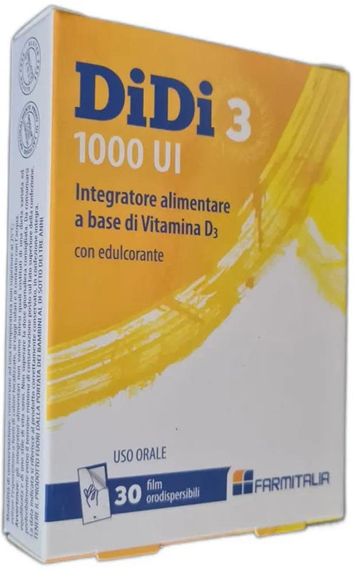 DIDI3 1000 UI 30 FILM ORODISPERSIBILI - Pharmaleader