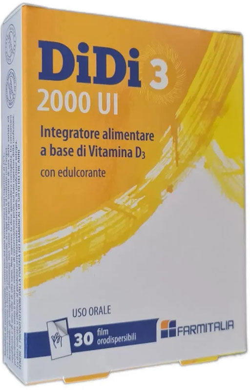 DIDI3 2000 UI 30 FILM ORODISPERSIBILI - Pharmaleader