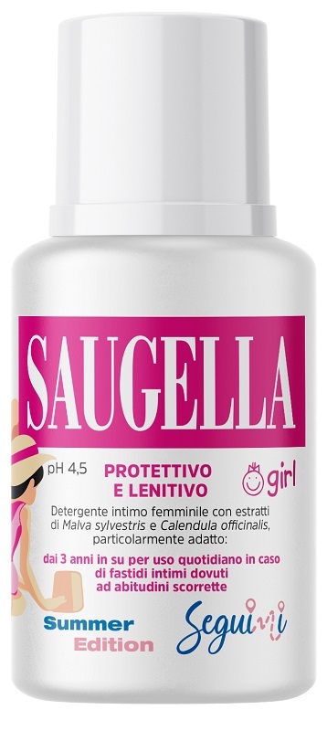 SAUGELLA GIRL PROTETTIVO E LENITIVO DETERGENTE INTIMO 100 ML - Pharmaleader
