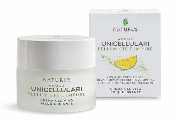 NATURE'S ACQUE UNICELLULARI CREMA GEL VISO RIEQUILIBRANTE 50 ML - Pharmaleader