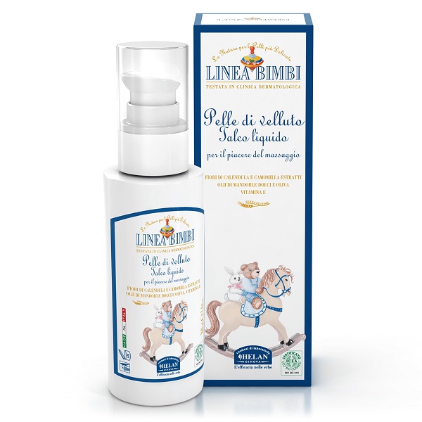 HELAN BIMBI PELLE DI VELLUTO TALCO LIQUIDO 240 ML - Pharmaleader