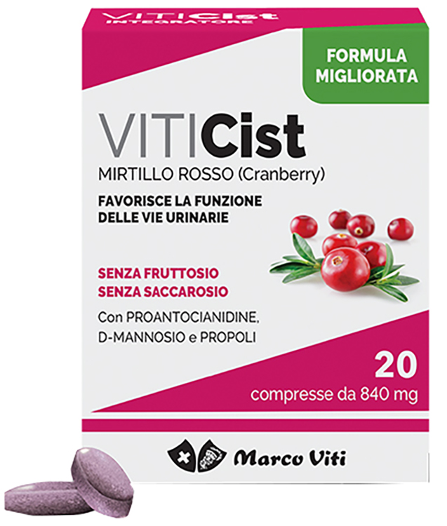 VITICIST MIRTILLO 20 COMPRESSE RIVESTITE - Pharmaleader