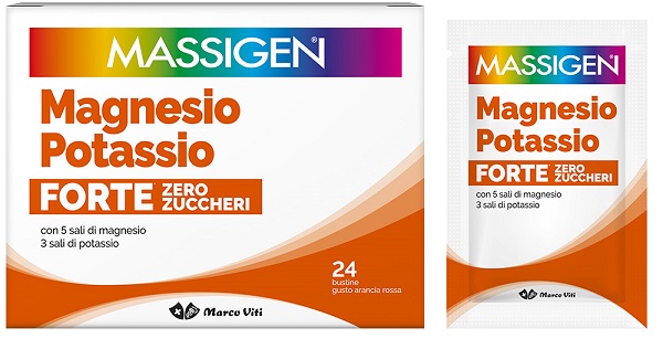 MAGNESIO POTASSIO FORTE ZERO ZUCCHERO 24 BUSTINE - Pharmaleader