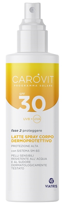 CAROVIT PROGRAMMA SOLARE LATTE CORPO SPF30 200 ML - Pharmaleader