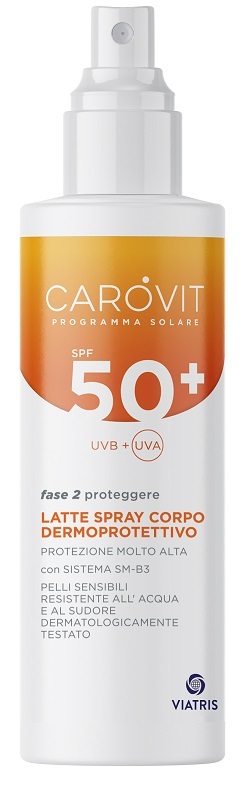 CAROVIT PROGRAMMA SOLARE LATTE CORPO SPF50+ 200 ML - Pharmaleader