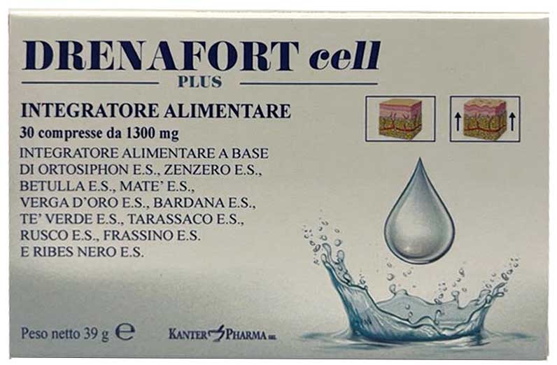 DRENAFORT CELL PLUS 30 COMPRESSE - Pharmaleader