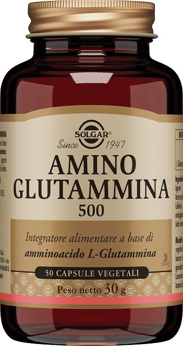 AMINO GLUTAMMINA 500 50 CAPSULE VEGETALI - Pharmaleader