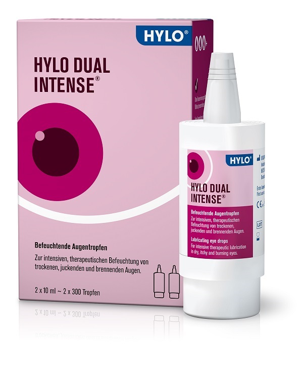 HYLO DUAL INTENSE COLLIRIO 2 FLACONCINI DA 10 ML - Pharmaleader