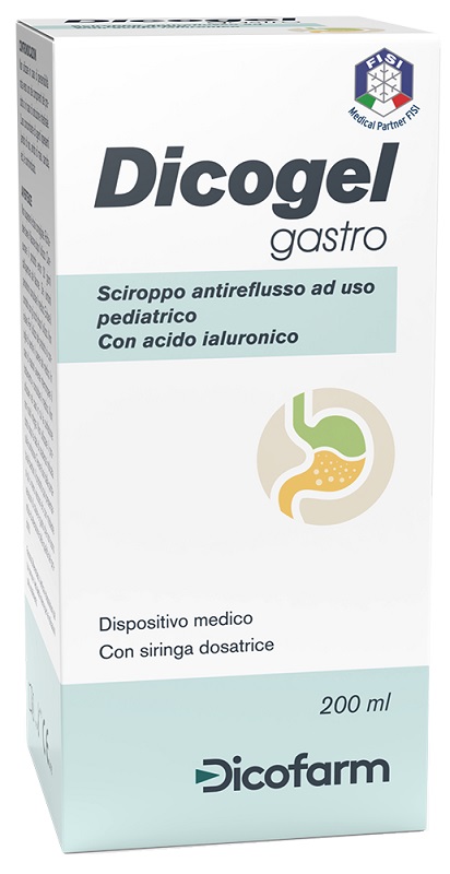 SCIROPPO ANTIREFLUSSO PEDIATRICO DICOGEL GASTRO 200 ML - Pharmaleader