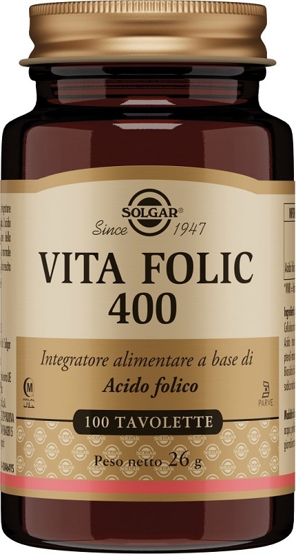 VITA FOLIC 400 100 TAVOLETTE - Pharmaleader