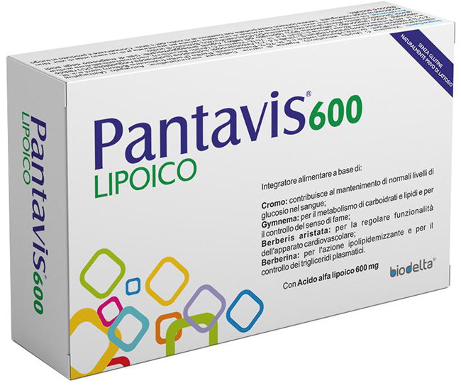 PANTAVIS 600 LIPOICO 30 COMPRESSE - Pharmaleader