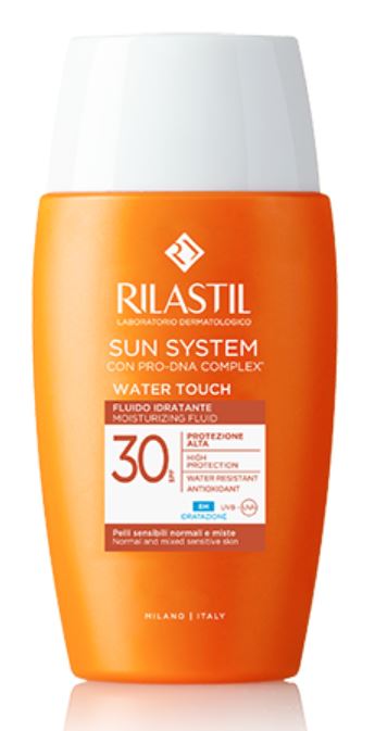 RILASTIL SUN SYSTEM WATER TOUCH FLUIDO SPF30 50 ML - Pharmaleader