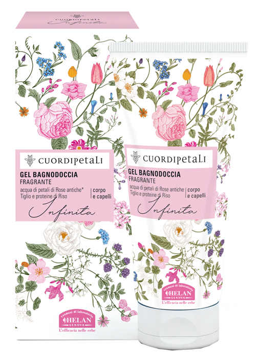 CUOR DI PETALI INFINITA GEL BAGNO DOCCIA FRAGRANTE 200 ML - Pharmaleader