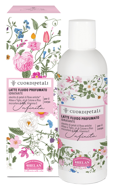 CUOR DI PETALI INFINITA LATTE FLUIDO PROFUMATO IDRATANTE 200 ML - Pharmaleader