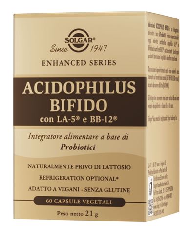 ACIDOPHILUS BIFIDO 60 CAPSULE VEGETALI - Pharmaleader