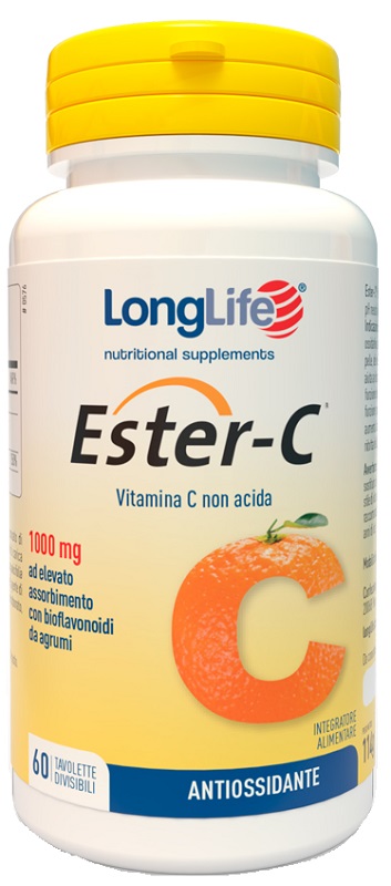 LONGLIFE ESTER C 1000MG 60 TAVOLETTE - Pharmaleader