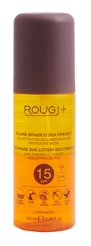 ROUGJ SUNTECH SPF15 BIFASICO INTENSIFICATORE ABBRONZATURA 100 ML - Pharmaleader