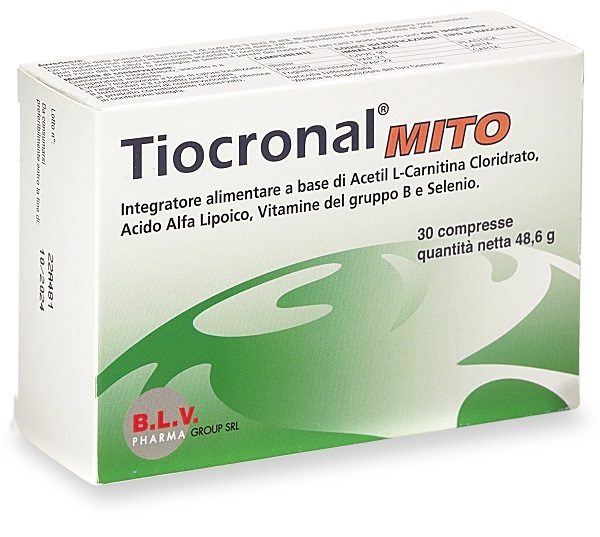 TIOCRONAL MITO 30 COMPRESSE - Pharmaleader