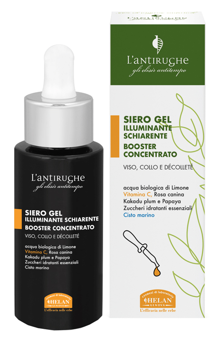 ELISIR ANTITEMPO L'ANTIRUGHE SIERO GEL ILLUMINANTE SCHIARENTE BOOSTER CONCENTRATO 30 ML - Pharmaleader