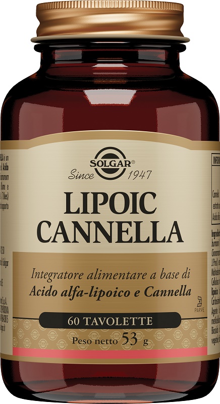 LIPOIC CANNELLA 60 TAVOLETTE - Pharmaleader