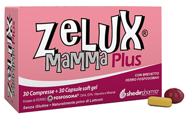 ZELUX MAMMA PLUS 30 COMPRESSE + 30 CAPSULE SOFT GEL - Pharmaleader