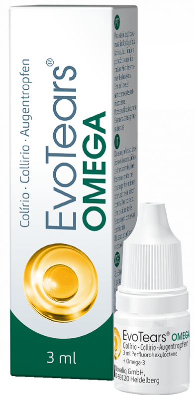 COLLIRIO OFTALMICO EVOTEARS OMEGA 3 ML - Pharmaleader