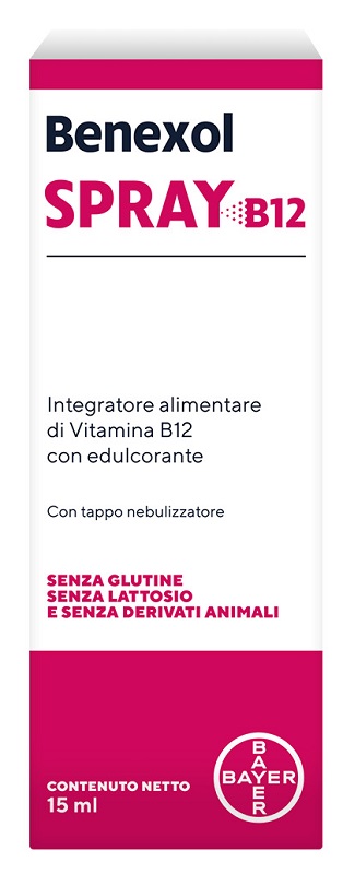BENEXOL SPRAY B12 15 ML - Pharmaleader