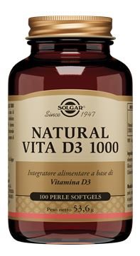 NATURAL VITA D3 1000 100 PERLE SOFTGEL - Pharmaleader