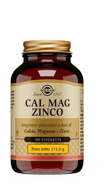 CAL MAG ZINCO 100 TAVOLETTE - Pharmaleader