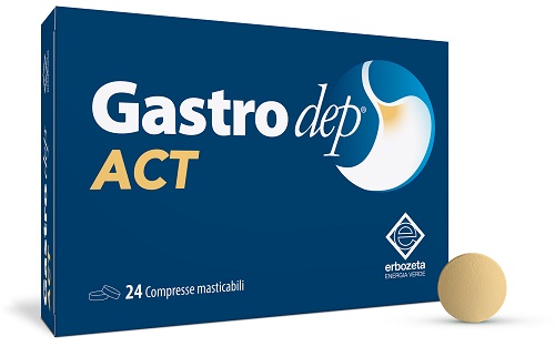 GASTRODEP ACT 24 COMPRESSE MASTICABILI - Pharmaleader