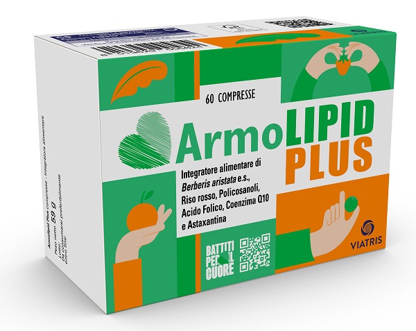 ARMOLIPID PLUS 60 COMPRESSE EDIZIONE LIMITATA BATTITI PER IL CUORE 2024 - Pharmaleader