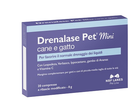 DRENALASE PET MINI CANE GATTO 20 COMPRESSE - Pharmaleader