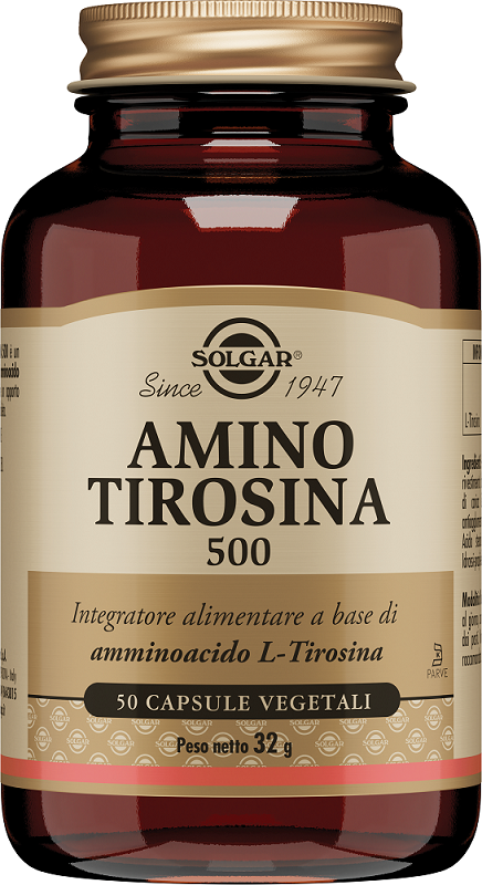 AMINO TIROSINA 500 50 CAPSULE VEGETALI - Pharmaleader