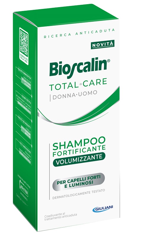 BIOSCALIN TOTAL CARE SHAMPOO FORTIFICANTE VOLUMIZZANTE 200 ML - Pharmaleader