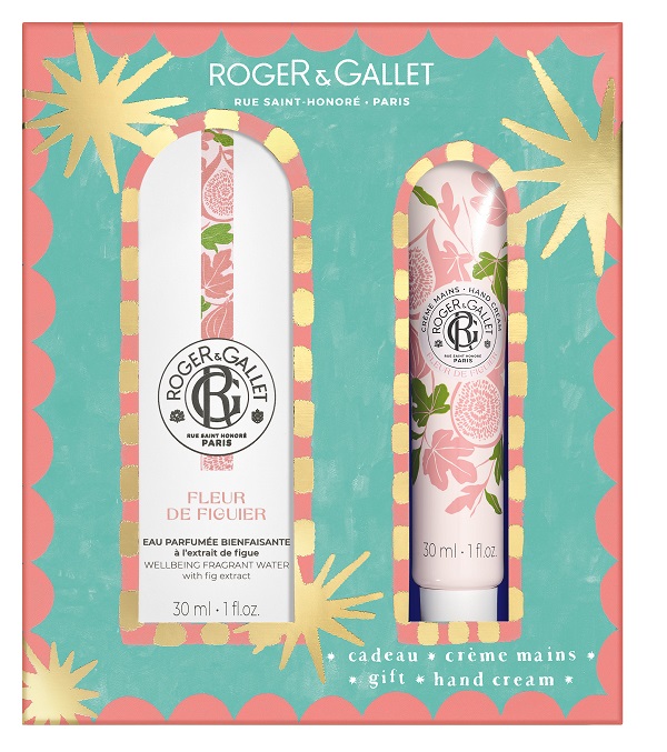 ROGER&GALLET SET NATALE FLEUR DE FIGUIER EAU DE PARFUM 30 ML + CREMA MANI 30 ML 25 - Pharmaleader