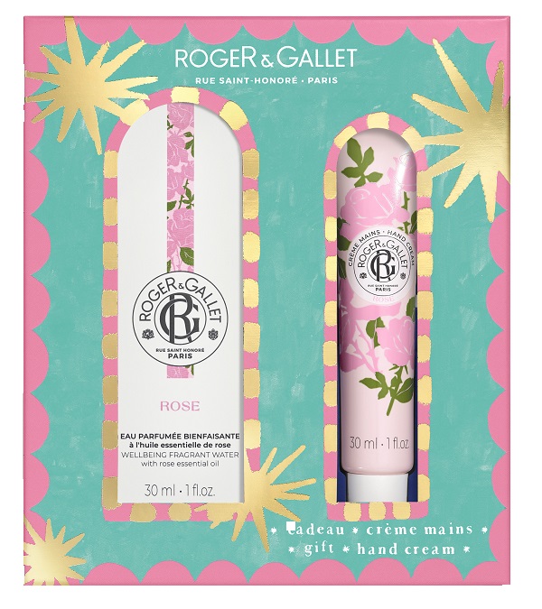 ROGER&GALLET SET NATALE ROSE SOLEIL EAU DE PARFUM 30 ML + CREMA MANI 30 ML 25 - Pharmaleader