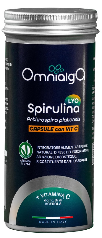 OMNIALGA SPIRULINA LYO VITAMINA C 60 CAPSULE VEGETALI - Pharmaleader
