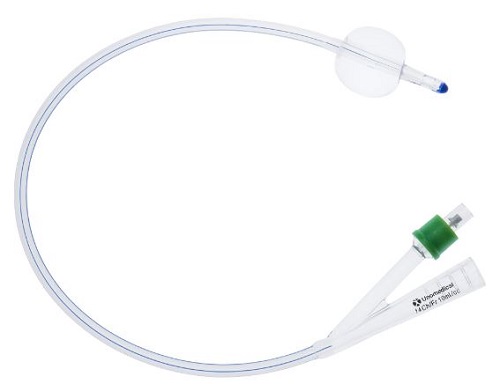 CATETERE FOLEY IN SILICONE 2 VIE DIAMETRO CH 18 PUNTA NELATON CON PALLONCINO 10 ML 1 PEZZO - Pharmaleader