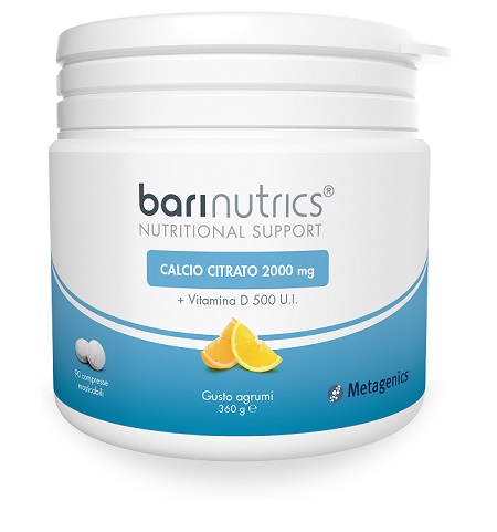 BARINUTRICS CALCIO CITRATO ARANCIA LIMONE ITA 90 COMPRESSE - Pharmaleader