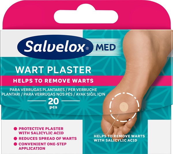 CEROTTO VESCICHE PLANTARI SALVELOX MED WART PLASTER 20 PEZZI - Pharmaleader