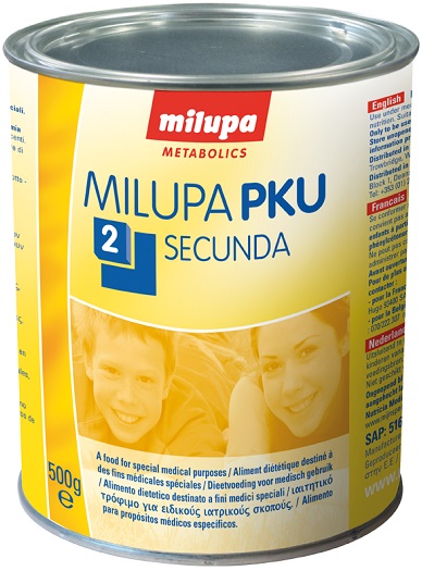 PKU 2 SECUNDA 500 G - Pharmaleader