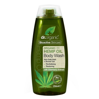 DR ORGANIC HEMP OIL OLIO DI CANAPA BODY WASH DETERGENTE CORPO 250 ML - Pharmaleader