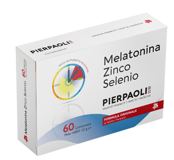 MELATONINA ZINCO SELENIO PIERPAOLI 60 COMPRESSE - Pharmaleader