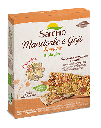 BARRETTE MANDORLE E GOJI 4X20 G - Pharmaleader