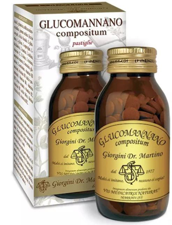 GLUCOMANNANO COMPOSITUM 180 PASTIGLIE 90 G - Pharmaleader